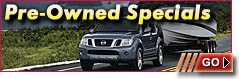 Pre-Owned Vechicle Specials