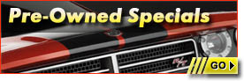 Pre-Owned Vechicle Specials