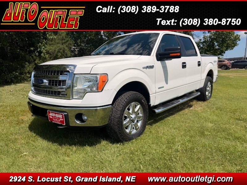White 2013 Ford F-150 Pickup Truck Four-Wheel Drive Automatic