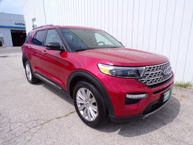 Used 2022 Ford Explorer Limited with VIN 1FMSK8FH0NGC47608 for sale in Kansas City