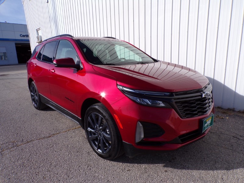 Used 2024 Chevrolet Equinox RS with VIN 3GNAXWEG2RS222514 for sale in Kansas City