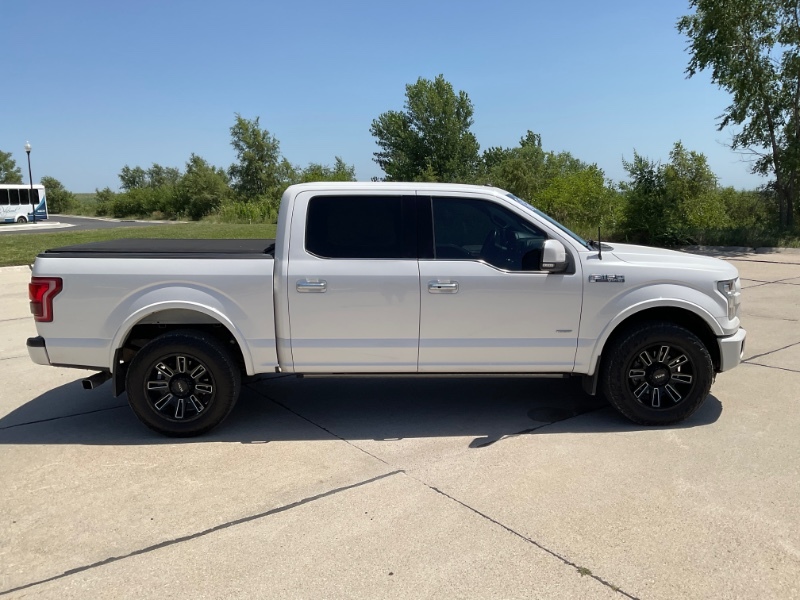 White 2016 Ford F-150 Pickup Truck Four-Wheel Drive Automatic