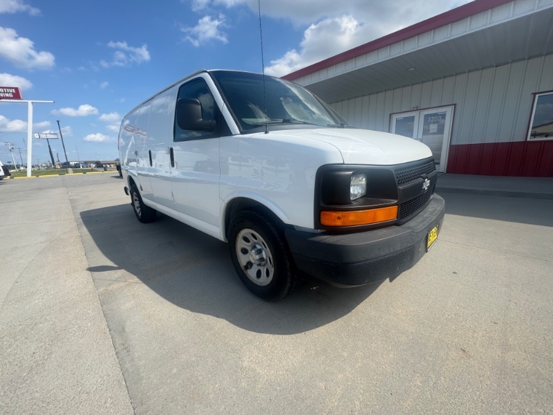 Used 2014 Chevrolet Express Cargo Work Van with VIN 1GCSHAF46E1170723 for sale in Seward, NE