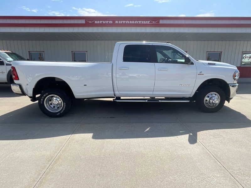 White 2021 RAM 3500 Pickup Truck Four-Wheel Drive Automatic
