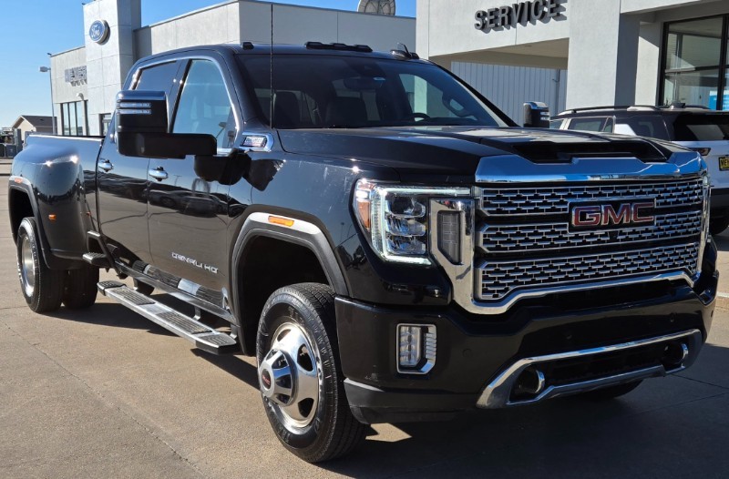 Used 2023 GMC Sierra 3500 Denali HD Denali with VIN 1GT49WEY9PF199534 for sale in Seward, NE