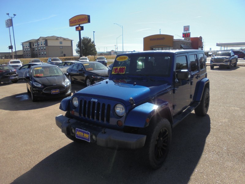 2009 Jeep Wrangler Unlimited Sahara CLEAN LOCAL TRADE!! SUV North