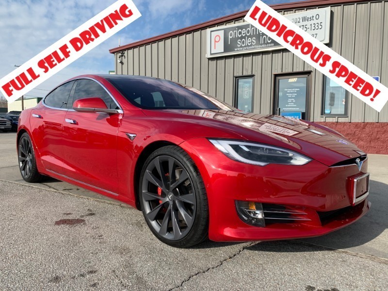 2018 Tesla Model S P100d 1 Ownerfull Self Drivingludicrous