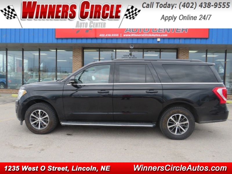 Black 2020 Ford Expedition MAX XLT 4WD SUV / Crossover Four-Wheel Drive Automatic