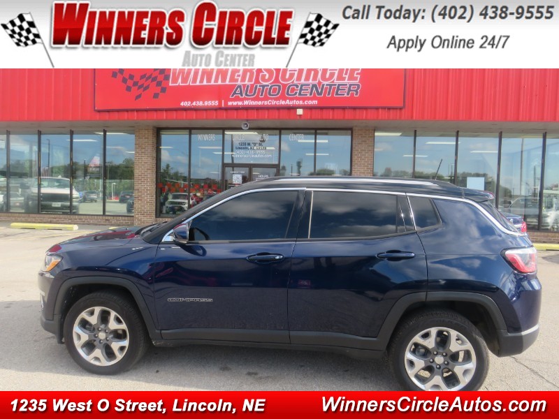 Blue 2018 Jeep Compass SUV / Crossover Four-Wheel Drive Automatic